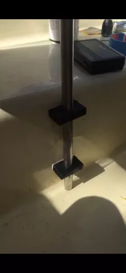 Table clamp for 25mm tube