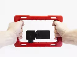 The Two Handed Grip for action camera