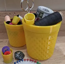Thimble container or planter
