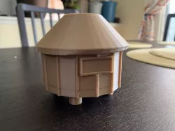 Tiki Hut: Hidden scoring container for board games