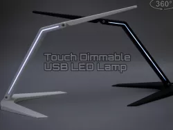 USB Touch Dimmable Led Desk Lamp v1.4