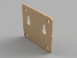 3D file Aluminium Profile Vesa 75x75 Bracket for Button Box, Dash Display,  ETC. 📦・3D printable model to download・Cults
