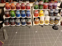 War Gaming Paint Racks
