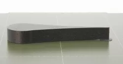 Warping test piece