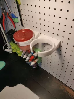 Water Cup Holder for pegboard