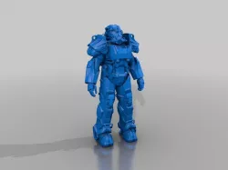 'wearable' T60b Power Armor from Fallout 4 Brotherhood of Steel
