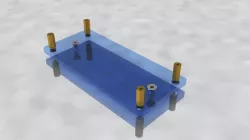 Zero Delay USB Arcade Encoder 3printed pcb fastener