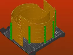 14X Headband redesigned for 0.6mm nozzle