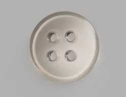 23mm Shirt Button with 4x3mm holes