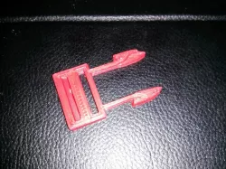 25mm webbing belt clip - male