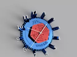 3d Clock
