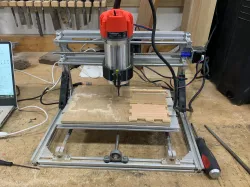 3D Printed 3018 CNC Spindle Holder for Wood Router