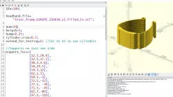 3DVerkstan Euro ISO8383 stacking with openscad