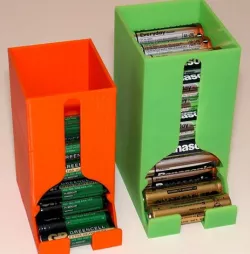 AA battery and AAA battery dispenser
