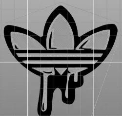 adidas logo mmu