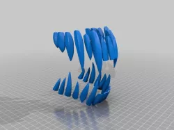 Alien Queen Teeth (full Size wall mount)