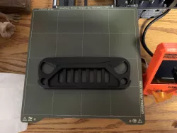 All in One Angry Eyes Grille for Jeep Rancher by 3dsets.com