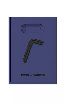 Allen key box / Allen key holder