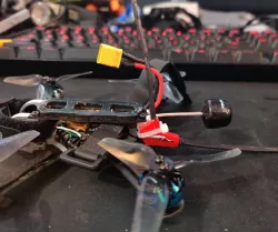 Armattan Tadpole Crossfire Immortal L Antenna Mount