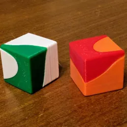 Asymmetrical Cube Puzzle