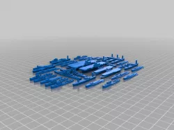 Axis and Allies FDM printable sets
