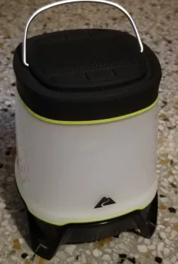 Battery clamp for Ozark Trail BT speaker+lamp combo