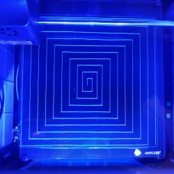 Bed calibration pattern for ANYCUBIC I3 MEGA