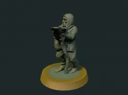 Beggar 28mm (supportless, FDM friendly)