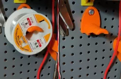 Biltema Pegboard Solder Holder