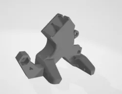 Bondtech Extruder Delta-P fan duct Modification - Integrated Shroud