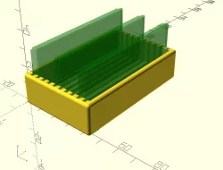 Box for storing SODIMM modules