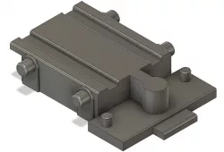 Brio Lift and Load Track Tower Interface Piece