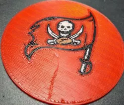 Buccaneers coaster (multimaterial)