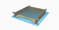 Car holder for documents and pens