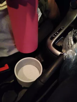 Car oversized bottle holder