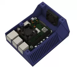 Case raspberry pi 3 b+ for 2x 28mm fan