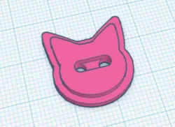 Cat Button (Sewing)