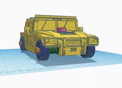 Children's put-together hummer