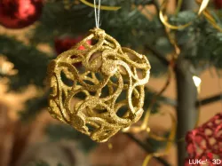 Christmas wavy star ball