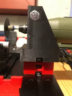 Clamp for Proxxon tools and Unimat 1 system