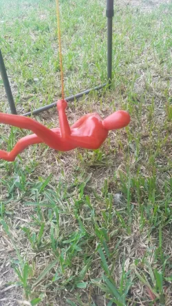 climbing man
