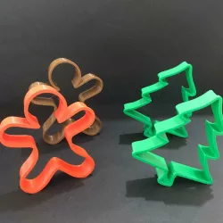 Cookie cutter - Tree and Ginger Bread Men!