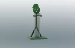 Covid self-test holder for test tube