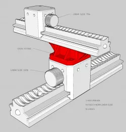 CROSS FITTING for Linear Slide