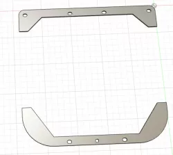 Cut template for Prusa Covid19 shield