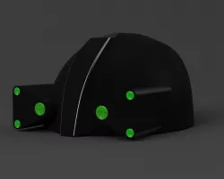 Cyberpunk 2077 Police officer helmet
