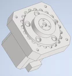 Cycloidal drive for Nema 17