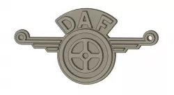 DAF Keychain