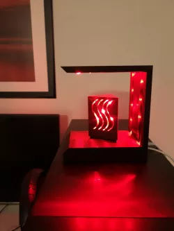 Desk Lamp - Fire Triangle