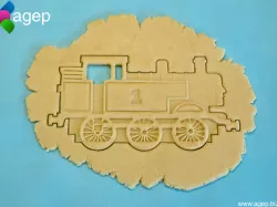 Detailed Thomas the Tank Engine Cookie Cutter